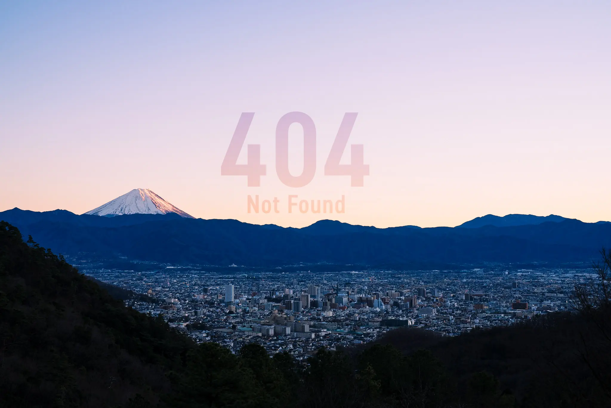 404ページのイメージ | 山梨県の映像制作・ドローン・写真撮影・ホームページ制作 | デザイン事務所AME TSUCHI
