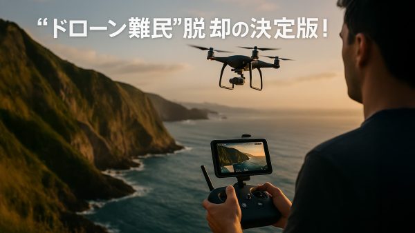 ドローン難民からの脱却のメインビジュアル